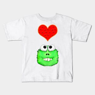 monster and heart Kids T-Shirt